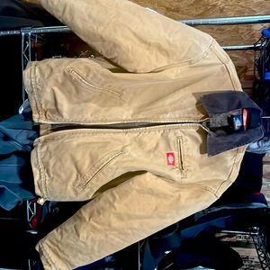 Vintage Dickies Detroit blanket lined canvas jacket.